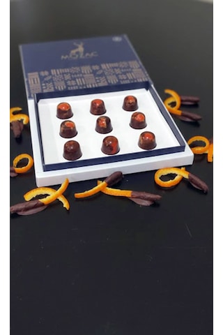 Mozac Portakal Dolgulu Bolu Çikolatası 124 Gr Spirit Of Orange