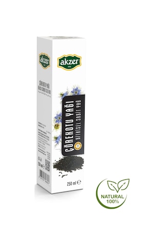 Akzer Çörekotu Yağı 250 ML