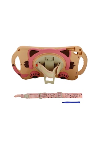 Apple Uyumlu iPad Air 2 Nettech Sweet Cat Seri Arka Koruma
