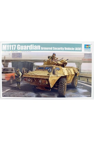 Trumpeter 01541 1/35 Ölçek, M1117 Guardian Asv Zırhlı Güvenlik Aracı, Plastik Model Kiti-55724