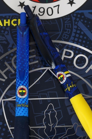 "dekomus Cep Defteri Hediyeli" Yeni Sezon Lisanslı Fenerbahçe Comfort Versatil Uçlu Kalem 0,7 Mm