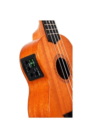 Aklot 24" Concert Boy Maun Ağacı Elektro Ukulele-Kılıf