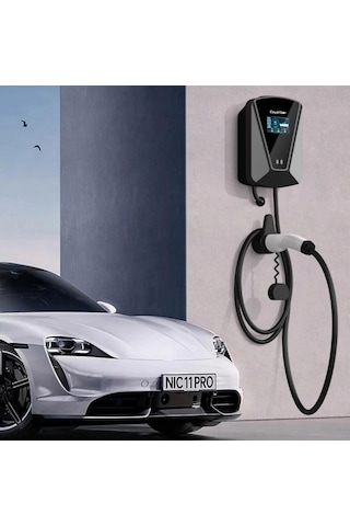Evwallbox 22 Kw 5 Mt Kablolu Sabit Duvar Tipi Elektrikli Araç Şarj Cihazı 22 Kw
