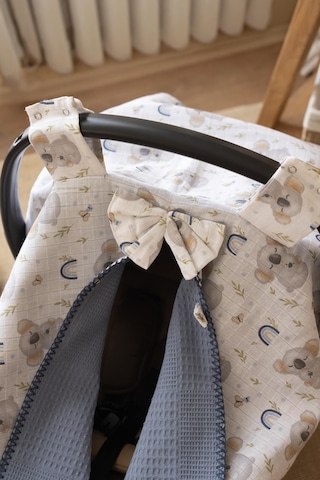 Lizayn Home Pamuklu Çift Taraflı Müslin Puset Örtüsü Lacivert