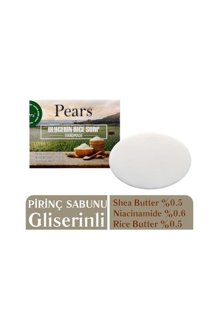 Pears Gliserinli Pirinç Sabunu, 120 Gram Acı Badem