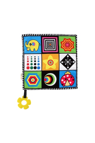 Dolıty Bebek Diş Kaşıyıcılı Hayvan Desenli Rahatlatıcı Fil Çok Renkli