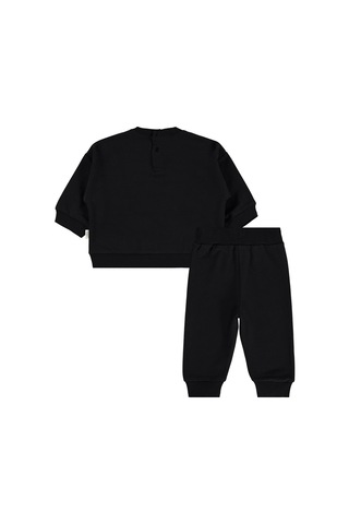 Civil Baby Fırfırlı Basic 6-18 Ay Takım - Siyah
