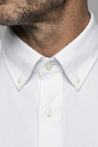 Bisse Pamuk Regular Fit Klasik Tek Cepli Beyaz Erkek Gömlek Gmkls4kpal242050 D01