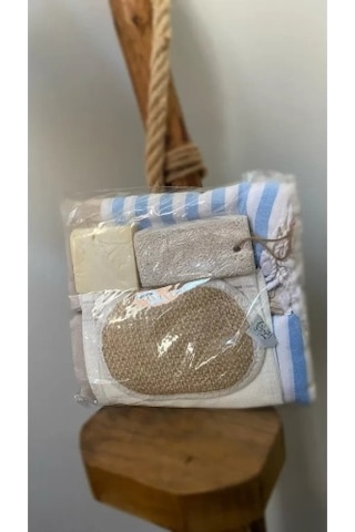 Mey İthalat Gelin Damat Hamam Banyo 5'li Set Diğer