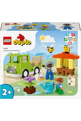 LEGO® DUPLO® Kasabası Arıların ve Arı Kovanlarının Bakımı 10419 2+ Eğitici Oyuncak Yapım Seti - 22 Parça