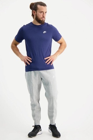 Nike M Nsw Club Erkek Lacivert Tişört Ar4997-410 Lacivert