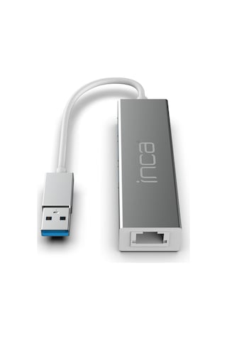 Inca Usb 4port Usb 3.0 Çoklayıcı Hub + Ethernet Rj45 Mulitiplexer - Iusb-03t