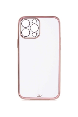Apple Uyumlu iPhone 13 Pro Max Csk Zore Voit Clear Kılıf pembe