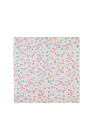Civil Baby Kalp Empirme 75x75 Cm Battaniye - Ekru