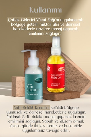 Mecitefendi Selülit Kremi 125 Ml + Çatlak Vücut Bak