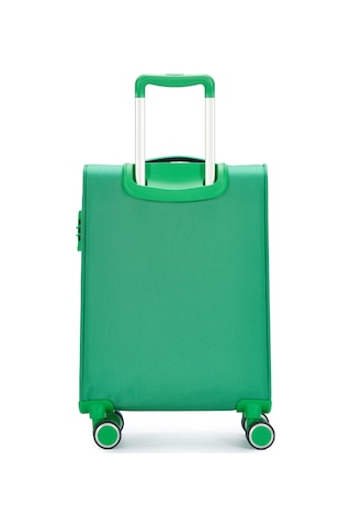 United Colors Of Benetton Benetton Kabin Boy Kumaş Valiz Yeşil Bnt2400 Yeşil