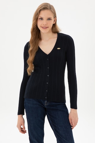 U.s. Polo Assn. Kadın Lacivert Hırka Triko 50313580-vr033 Lacivert