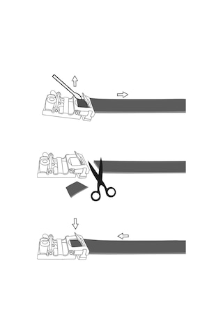 Manda Derisi Otomatik Tokalı Deliksiz Erkek Kemeri - Otomatik Kemer Açık Kahverengi