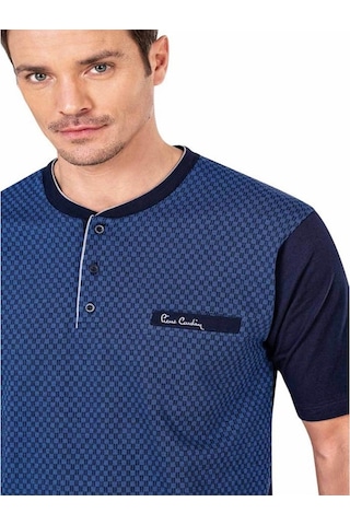 Pierre Cardin Yazlık Damatlık 3'Lü Pijama Takımı Kutulu 5481