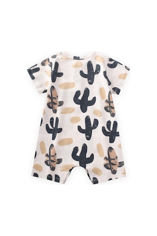 Cigit Desenli Tulum 0-4 Yaş Kırık Beyaz Beyaz