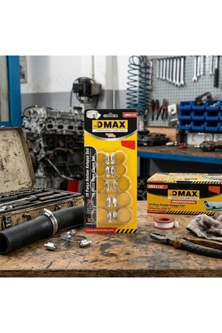 Dmax Dmx-4152 Metal Hortum Kelepçesi Seti 10 Adet- 12'li Paket Diger