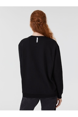 LOFT Regular Fit Kadın Sweatshirt Lf2031530 Q1.v1 Siyah