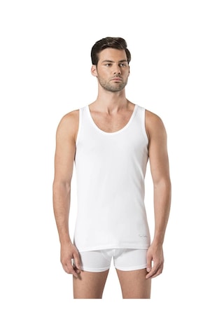 Pierre Cardin Erkek 2'li Stretch Atlet Beyaz
