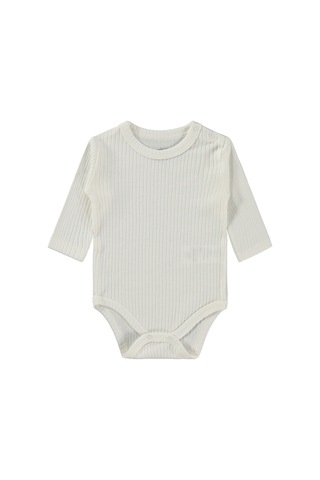 Minidamla Baby Minidamla Uzun Kol Basic 3'lü Set 1-18 Ay Çıtçıtlı Badi - Sarı