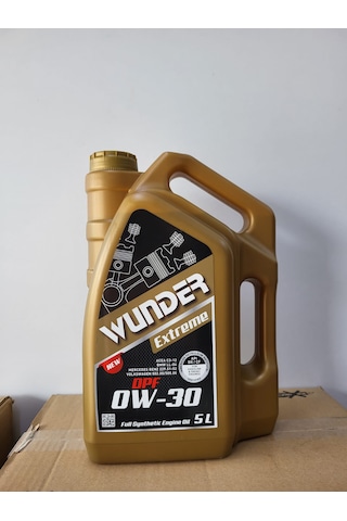 Wunder 0W-30 Dpf Motor Yağı 5 L