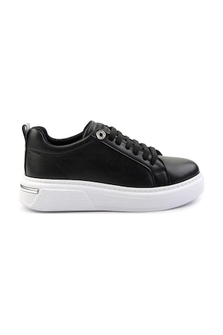 Bambi Siyah Kadın Sneaker K01377024109 Siyah