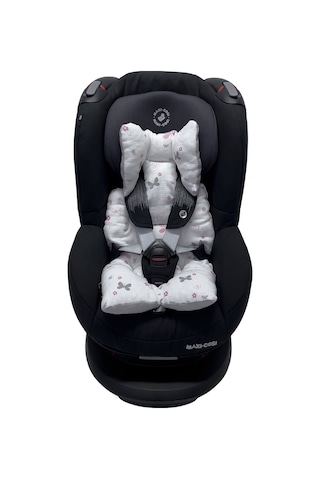 Ezh Collection 8011 Müslin Puset ve Oto Koltuğu Minderi Pembe-Gri