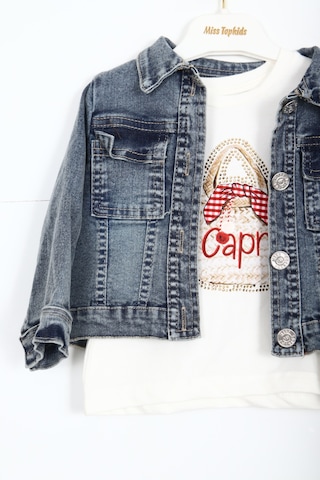 Xo Kids Kız Çocuk Alt Üst Etek Takım 6-36 Ay 3088 Mavi