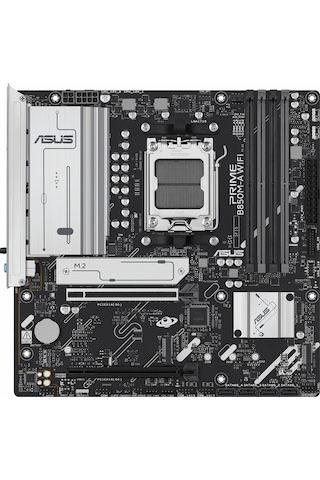 Asus Prime B850m-a Wifi Ddr5 8000mhz Oc M.2 Hdmı/dp Pcıe 5.0 Am5 Matx Anakart