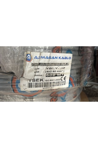 Armağan Ttr Kablo 4 2,5 Mm2 500 Metre