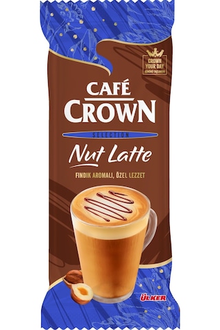 Cafe Crown Fındıklı Latte 10 x 21.5 G
