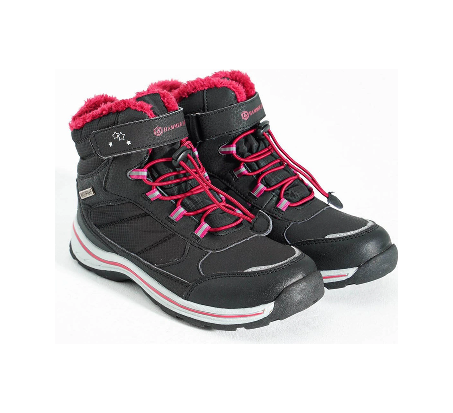 Hammer Jack Moreno Su Geçirmez Siyah Kız Çocuk Bot & Bootie 23148-f Siyah