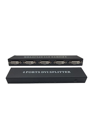 Dvı 4 Port Splitter 1 Giriş 4 Çıkış Dvı Çoklayıcı Splitter