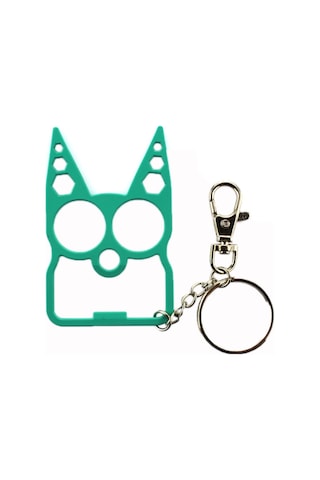 2 Adet 6'sı 1 Arada Çok Fonksiyonlu Anahtarlık Çinko Alaşımlı Şişe Açacağı Parlak Yeşil