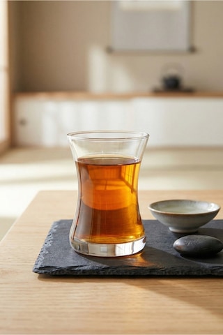 Lav Zen Cam Çay Bardağı 6 Kişilik 155 ml