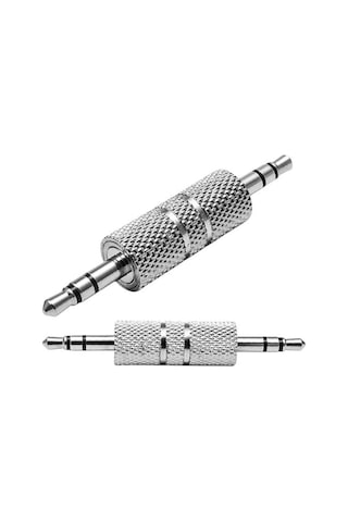 Powermaster 3.5 Mm Stereo Aux Erkek/erkek Ara Metal Jack