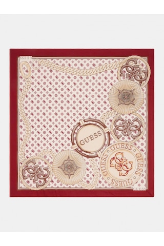 Guess Printed Kadın Kırmızı Eşarp Aw5416sıl90-red Kırmızı