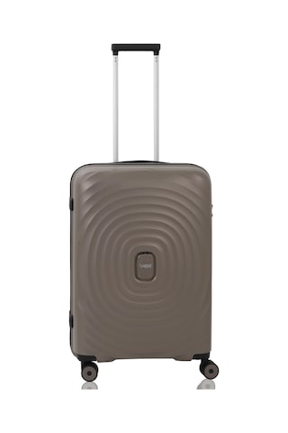 Baggaj V2407 Policarbon Valiz Siyah Set Champagne