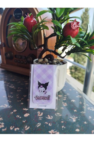 Kuromi -6 Temalı Mıknatıslı Ayraç 10lu
