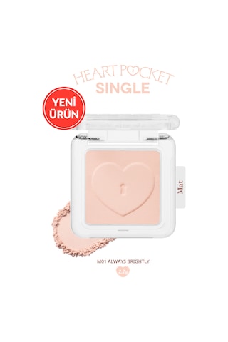 Peripera Heart Pocket Single M01 Always Brightly M01
