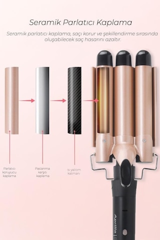 Aprilla Hızlı 3lü Su Dalgası Wag Maşası 32mm