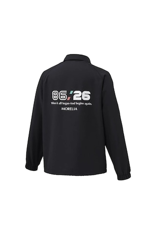 Mizuno Morelia Off Woven Jacket Erkek Sweatshirt Siyah Çok Renkli