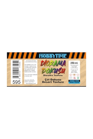 Hobbytime 595 250 Ml. Çöl Dokusu Desert Texture -57609