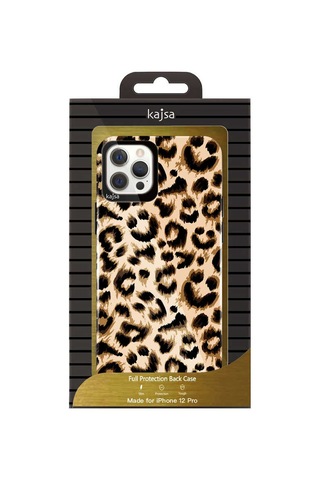 Kajsa Apple Uyumlu iPhone 12 Pro Max Kılıf Doğa Desenli Kajsa Wild Kapak ZORE-218926