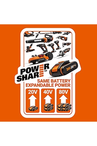 Ayrex Worx Wg829e 20volt 2.0ah. Li-ion 5lt. Omuz Askılı Basınçlı İlaçlama Ve Dezenfektan Pompası Genel