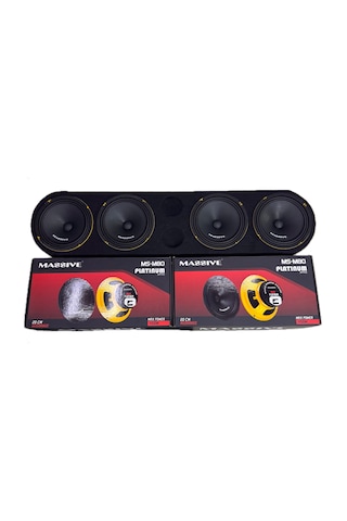 Massive Ms-m80 Üniversal Pandizotlu Tanesi 450w 175rms 20cm İki Takım Midrange